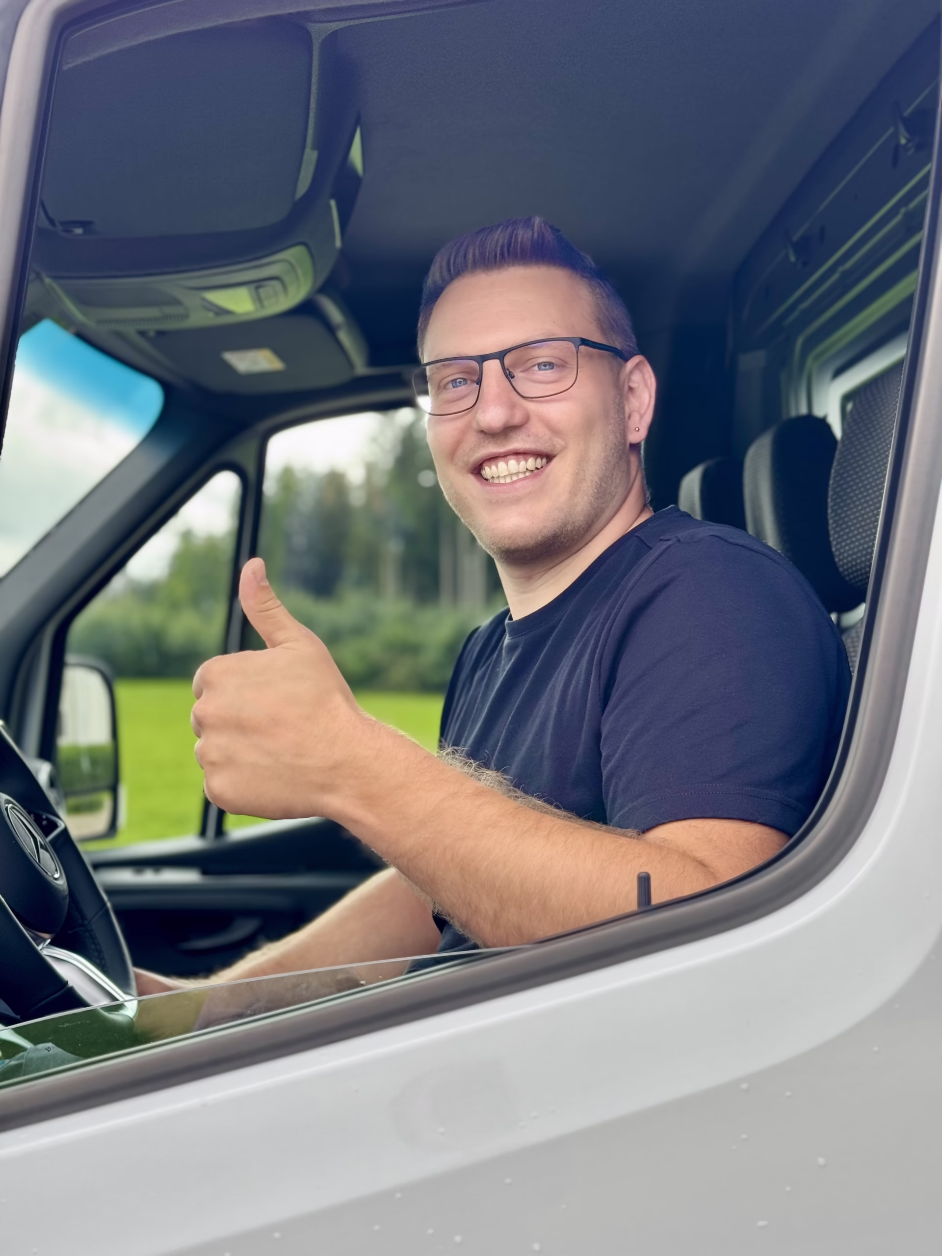 Porträt von Max Dietz, Inhaber von Dietz Abwassertechnik